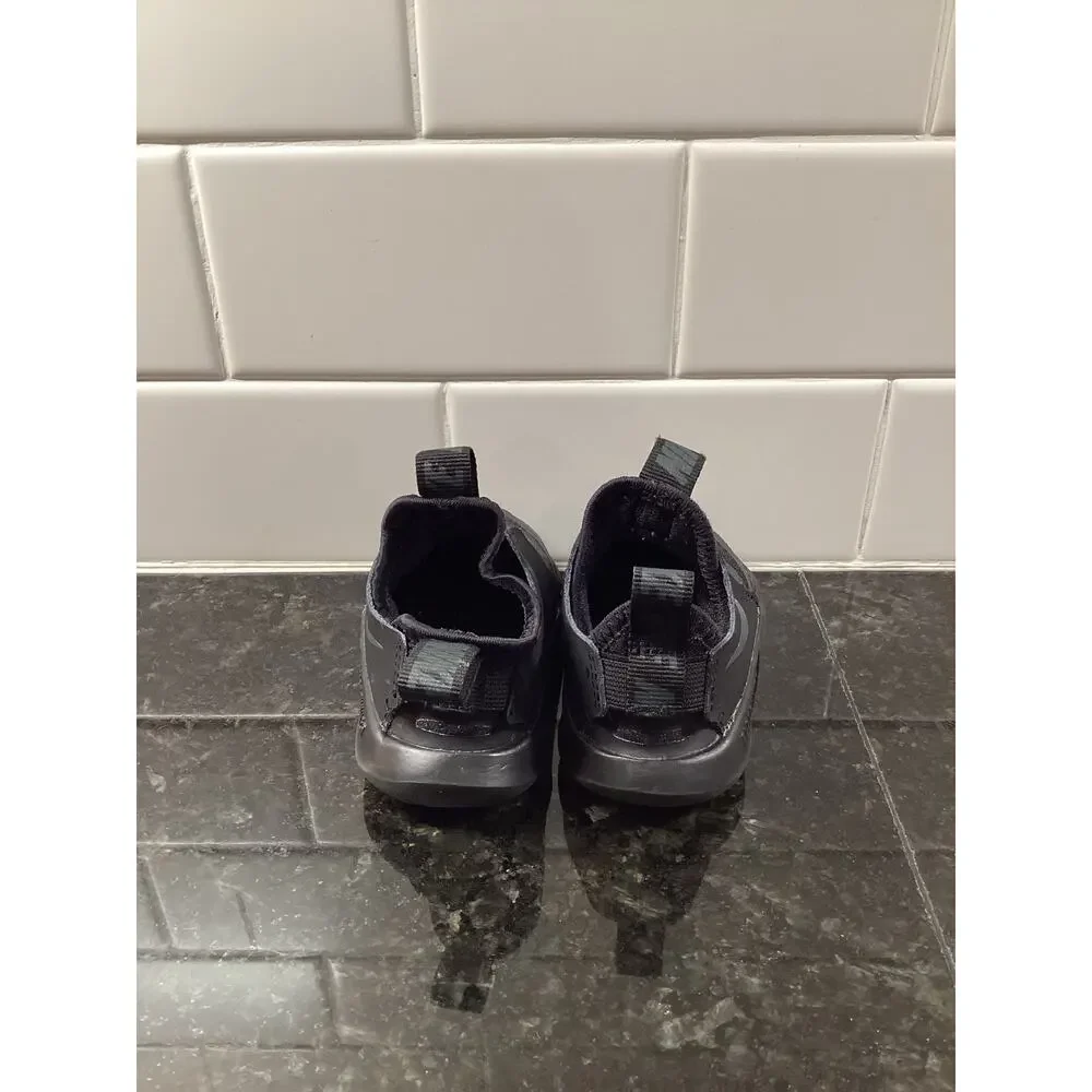 Nike‎ Baby/kids Flex Runner Td Running Sneakers Shoes Trainers Athletic Black 4C